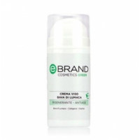 Регенеруючий anti-age крем для обличчя з екстрактом слизу равлика Ебренд Crema Viso Bava Di Lumaca Rigenerante Anti-Age Ebrand