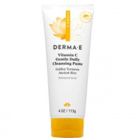 Осветляющая ежедневная паста 2-в-1 с витамином С Дерма E Vitamin C Gentle Daily Cleansing Paste Derma E