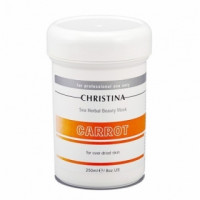 Морквяна маска краси для пересушеній шкіри Христина Sea Herbal Beauty Mask Carrot Christina