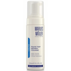 Мус відновлює структуру волосся "Рідкий кератин" Марліс Меллер Liquid Hair Keratin Mousse Marlies Moller
