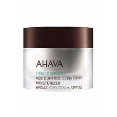 Крем омолоджуючий зволожуючий, вирівнюючий тон шкіри SPF 20 Ахава Time to Smooth Age Control Even Tone Moisturizer Broad Spectrum SPF 20 AHAVA
