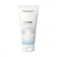 Крем для обличчя зволожуючий заспокійливий Дермедік Linum Emolient Soothing Moisturizing Cream Dermedic