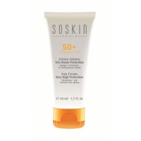 Сонцезахисний крем-флюїд з дуже високим ступенем захисту SPF 50+ Соскін SPF 50+ Sun cream very high protection SoSkin