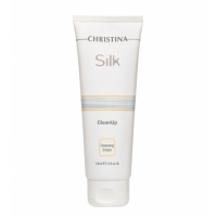 Ніжний крем для очищення шкіри Христина Silk Clean Up Christina