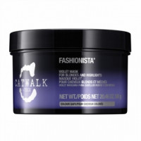 Маска для корекції кольору освітленого волосся Тіджі Catwalk Fashionista Violet Mask Tigi