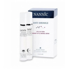 Набір для догляду за шкірою навколо очей і губ Наннік Anti-Wrinkle Day + Night Set Nannic