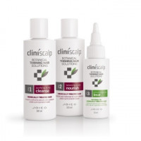 Система для рідкого фарбованого волосся Клініскальп 3-step Trial Kit For Chemically Treated Hair Early Stages Cliniscalp