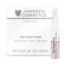 Anti-age ліфтинг-сироватка з пептидами для кіл очей Янссен Eye Flash Fluid Janssen
