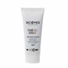 Сонцезахисний крем SPF 50 з тоном (світлий) Біо Мер Solar Cell Defense SPF 50+ Light Bio Mer