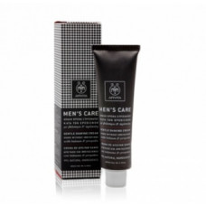 Крем для гоління із звіробоєм і прополісом Апівіта Men's Care Gentle Shaving Cream With Hypericum & Propolis Apivita