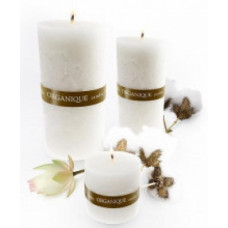 Ароматерапевтичний свічка Бавовна і Лотос Органік Candle Big Cylinder Cotton & Lotus Organique
