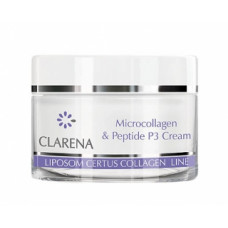 Крем з мікроколлагеном і біоміметичні пептидом Клара Microcollagen & Peptide P3 Cream Clarena
