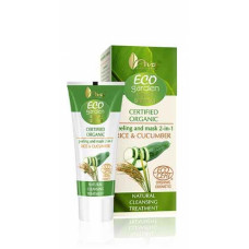 Пілінг-маска з екстрактом рису і огірка АВА Лабораторіум Eco Garden - Certified Organic Peeling & mask rice & cucumber AVA Laboratorium