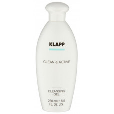 Що очищає гель для жирної та комбінованої шкіри Клапп Clean & Active Cleansing Gel Klapp