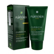 Шампунь-маска з глиною Курбіс Рене Фуртерер Curbicia Purifying Clay Shampoo Rene Furterer
