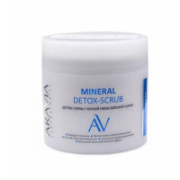 Детокс-скраб з чорної гімалайської сіллю Аравія Профешнл Mineral Detox-Scrub Aravia Professional