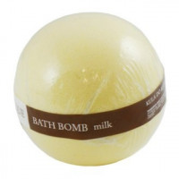 Шипучий куля для ванни Молоко Органік Bath Ball Milk Organique