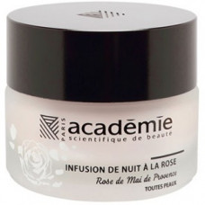 Нічний крем з екстрактом прованської троянди Академі Infusion de nuit a la rose Academie