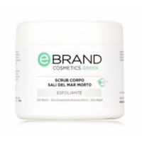 Скраб для тіла з сіллю мертвого моря і маслом апельсина Ебренд Scrub Corpo Gel ai Sali del Mar Morto e Arancio Dolce Ebrand