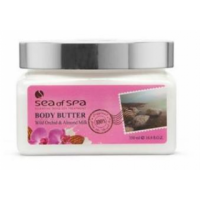 Вершки для тіла Мигдальне молочко і Орхідея Сі Оф Спа Body Butter Almond milk and Orhid Sea Of Spa