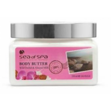 Вершки для тіла Мигдальне молочко і Орхідея Сі Оф Спа Body Butter Almond milk and Orhid Sea Of Spa