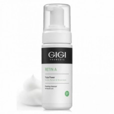 Очищающая пена 10% гликоль Джи Джи Retin A FOAMING CLEAN. 10% GLYCOLIC Gigi