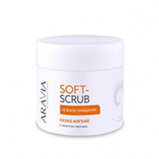 Скраб м'який з маслом персика Аравія Профешнл Soft Scrub Peach Oil Aravia Professional