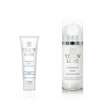 Гелева маска з перлами Йелоу Роуз Luminance pearl face gel mask Yellow Rose
