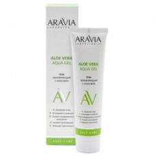 Зволожуючий гель з алое-вера Аравія Профешнл Aloe Vera Aqua Gel Aravia Professional
