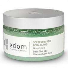 Пом'якшувальний скраб для тіла "Зелений чай" Едом Softening Salt Body Scrub Green Tea Edom