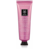 Очищаюча маска з рожевою глиною Апівіта MASK WITH PINK CLAY Apivita
