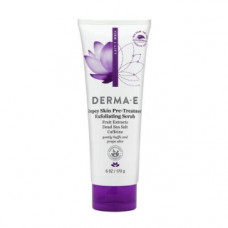 Отшелушивающий скраб для восстановления тургора кожи Дерма E Crepey Skin pre-Treatment Exfoliating Scrub Derma E