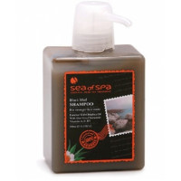 Грязьовий шампунь з маслом обліпихи Сі Оф Спа Dead Sea Black Mud Shampoo enriched with oblepiha oil aloe vera chamomile vitamins E B5 Sea Of Spa