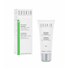 Матуючий гель - крем Соскін Mattifying gel-cream SoSkin