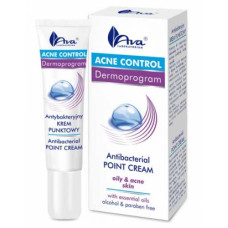 Антибактеріальний крем локальної дії АВА Лабораторіум Acne control - Antibacterial point cream AVA Laboratorium