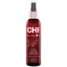 Незмивний спрей з маслом троянди і кератином Чи Rose Hip Oil Repair & Shine Leave-In Tonic Chi