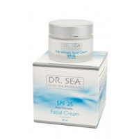 Крем для обличчя проти зморшок SPF 25 Доктор Сі Anti wrinkle faciale cream SPF 25 Dr. Sea