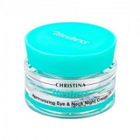 Гармонізує нічний крем для шкіри навколо очей Христина Unstress Harmonizing Eye & Neck Night Cream Christina