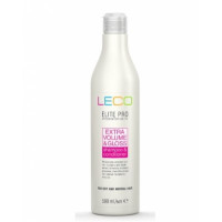 Шампунь з кондиціонером «Додатковий обсяг і блиск» Леко Shampoo with conditioner "Additional volume and shine" Leco