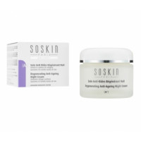 Регенеруючий омолоджуючий нічний крем Соскін Regenerating anti - aging night cream SoSkin