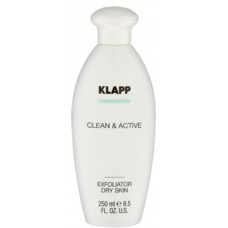 Ексфоліатор для сухої шкіри Клапп Clean & Active Exfoliator Dry Skin Klapp