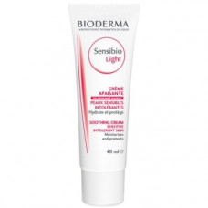 Крем для обличчя легкий Біодерма Sensibio Light Soothing Cream Bioderma