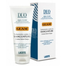 Крем від розтяжок для тіла і грудей Гуам DUO Smagliature Crema Seno-Corpo Guam