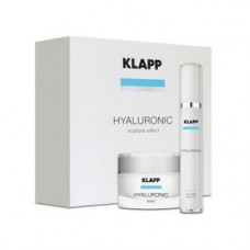 Домашній набір Гіалуронік (крем і сироватка) Клапп Hyaluronic Face Care Set Klapp