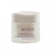 Антивіковий крем-емульсія потрійної дії Деклеор Experience De L'age Light Cream Wrinkle Firmness Radiance Decleor