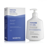Пеня крем для вмивання обличчя і тіла Сесдерма Hidraven Foamy Soap Free Cream Sesderma