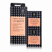 Скраб для делікатного очищення з абрикосом Апівіта Express Beauty EXFOLIATING GEL WITH APRICOT Apivita