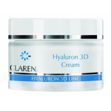Ультразволожуюча крем з трьома видами гіалуронової кислоти Клара HYALURON 3D CREAM Clarena