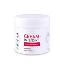 Вершки живильний догляд з колагеном Аравія Профешнл Intensive-Cream Nourishing Treatment Collagen Complex Aravia Professional