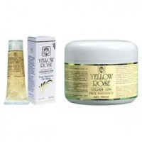 Підтягує гелева маска з золотом Йелоу Роуз Golden Line - Face Radiance Gel Mask Yellow Rose